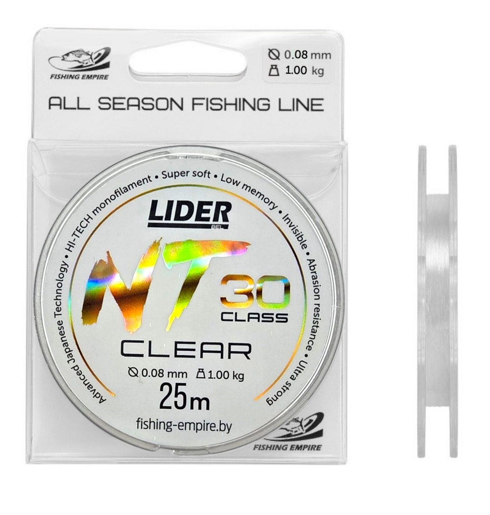  LIDER NT30 CLEAR 25 0.08