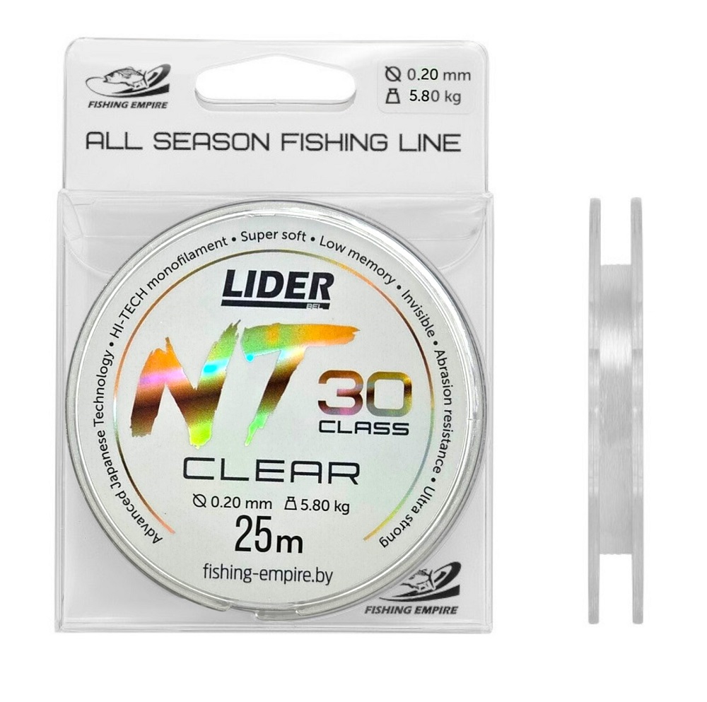   LIDER NT30 CLEAR 25 0.20