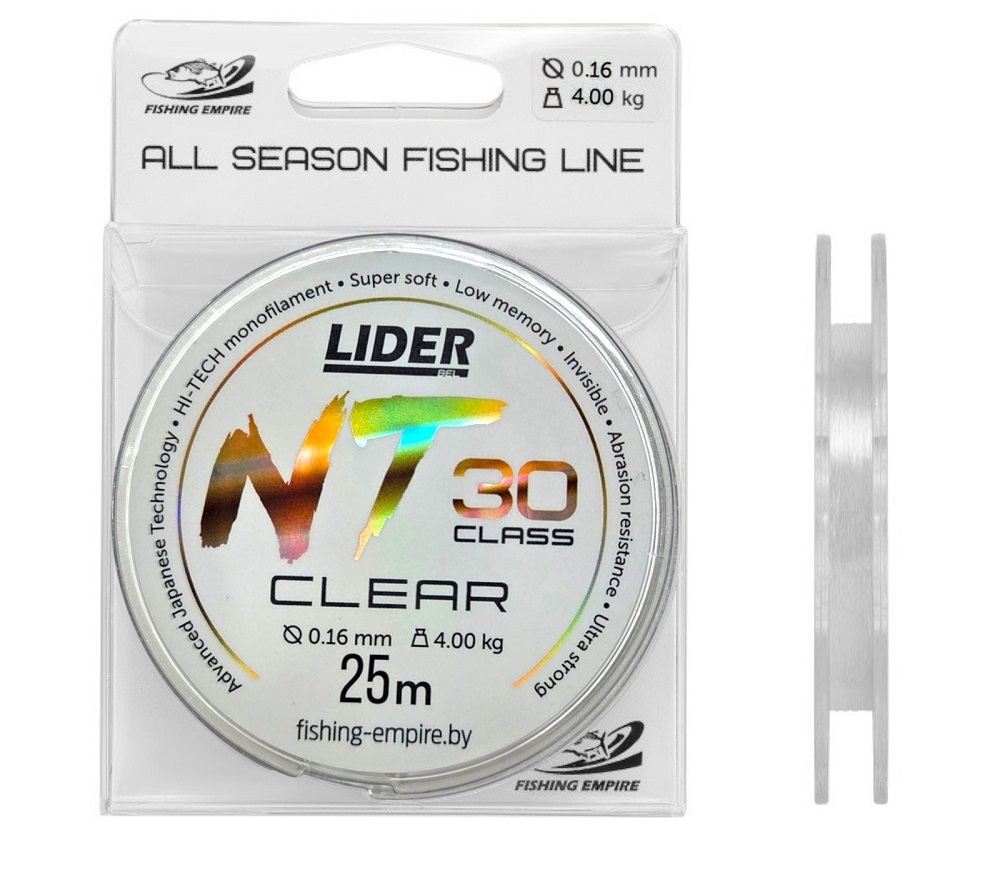   LIDER NT30 CLEAR 25 0.16