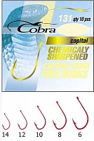 Крючки Cobra CAPITAL сер.131 разм.008