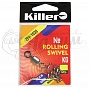 Вертлюг Killer Rolling Swivel ZPY-1039 №7