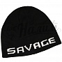Шапка Savage Gear Logo Beanie Black/White